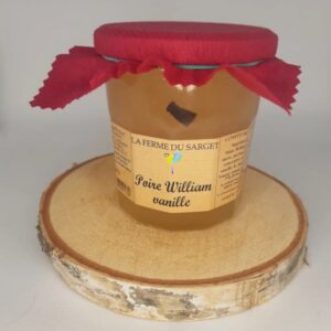 Confiture de poire vanille - Poire William & Vanille de Madagascar